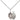 Small Sterling Silver Divine Mercy Medal Necklace 1/2 x 1/4 with 18 Inch Curb Chain by Bliss USA