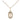 Gold Filled Small St. Rose Philippine Patron Saint Medal Necklace 1/2 inch by 1/4 inch on 18 inch chain by Bliss