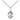 Sterling silver small St. Honorius patron saint medal necklace 1/2 inch pendant on 18 inch curb chain by Bliss
