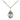 Sterling Silver St. Rocco Patron Saint Medal Necklace Small 1/2 x 1/4 18 Inch Chain Bliss