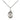 Sterling Silver St. Uriel Patron Saint Medal Necklace 1/2 x 1/4 with 18 inch Chain by Bliss