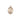 Small 14kt solid gold St. Drogo patron saint medal pendant 1/2 inch by 1/4 inch handcrafted by Bliss Manufacturing USA