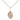 Gold filled Our Lady of Assumption medal necklace 1/2 inch by 1/4 inch on 18 inch chain by Bliss