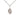 Sterling Silver Our Lady of Assumption Medal Necklace small half inch pendant 18 inch chain Bliss