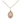 Gold Filled Our Lady of Rosa Mystica Medal Necklace, Small 1/2 x 1/4 inch pendant on 18 inch chain by Bliss