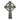 8 inch hand cast pewter Celtic knotted wedding cross antique silver finish by RosaryCard