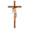 10 inch bronze Holy Spirit wall crucifix with dove centerpiece symbolizing seven gifts of the Holy Spirit