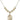 Guardian Angel Crystal Necklace | 3/4 inch | 6mm Beads _x0014_ 14kt Gold Filled