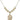 Lord Is My Shepherd Crystal Necklace | 3/4 inch | 6mm Beads _x0014_ 14kt Gold Filled