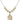 Saint Leo the Great Crystal Necklace | 3/4 inch | 6mm Beads _x0014_ 14kt Gold Filled