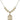 Saint Valentine of Rome Crystal Necklace | 3/4 inch | 6mm Beads _x0014_ 14kt Gold Filled