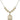 Saint Brigid of Ireland Crystal Necklace | 3/4 inch | 6mm Beads _x0014_ 14kt Gold Filled