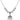 Saint Stanislaus Krakow Crystal Necklace | 3/4 inch | 6mm Beads _x0014_ Sterling Silver