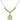 Saints Cosmas & Damian Crystal Necklace | 3/4 inch | 6mm Beads _x0014_ 14kt Gold Filled