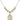 Saint Vincent de Paul Crystal Necklace | 3/4 inch | 6mm Beads _x0014_ 14kt Gold Filled