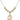 Saint Christopher Crystal Necklace | 3/4 inch | 6mm Beads _x0014_ 14kt Gold Filled