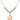 Saint Christopher Crystal Necklace | 3/4 inch | 6mm Beads _x0014_ 14kt Gold Filled