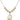 Saint Sebastian Crystal Necklace | 3/4 inch | 6mm Beads _x0014_ 14kt Gold Filled