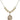 Saint Sebastian Crystal Necklace | 3/4 inch | 6mm Beads _x0014_ 14kt Gold Filled