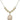 Saint Sebastian Crystal Necklace | 3/4 inch | 6mm Beads _x0014_ 14kt Gold Filled
