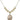Saint Sebastian Crystal Necklace | 3/4 inch | 6mm Beads _x0014_ 14kt Gold Filled