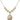 Saint Sebastian Crystal Necklace | 3/4 inch | 6mm Beads _x0014_ 14kt Gold Filled