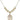 Saint Sebastian Crystal Necklace | 3/4 inch | 6mm Beads _x0014_ 14kt Gold Filled