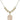 Saint Christopher Crystal Necklace | 3/4 inch | 6mm Beads _x0014_ 14kt Gold Filled