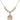 Saint Christopher Crystal Necklace | 3/4 inch | 6mm Beads _x0014_ 14kt Gold Filled
