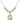 Saint Therese of Lisieux Crystal Necklace | 3/4 inch | 6mm Beads _x0014_ 14kt Gold Filled