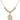 Saint Isaac Jogues Crystal Necklace | 3/4 inch | 6mm Beads _x0014_ 14kt Gold Filled
