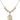 Saint Anastasia Crystal Necklace | 3/4 inch | 6mm Beads _x0014_ 14kt Gold Filled
