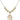 Saint Ignatius of Loyola Crystal Necklace | 3/4 inch | 6mm Beads _x0014_ 14kt Gold Filled