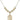 Saint Gertrude of Nivelles Crystal Necklace | 3/4 inch | 6mm Beads _x0014_ 14kt Gold Filled