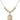 Saint Placidus Crystal Necklace | 3/4 inch | 6mm Beads _x0014_ 14kt Gold Filled