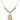 Saint Zita Crystal Necklace | 3/4 inch | 6mm Beads _x0014_ 14kt Gold Filled