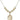 Saint John Baptist de la Salle Crystal Necklace | 3/4 inch | 6mm Beads _x0014_ 14kt Gold Filled