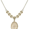Blessed Pier Giorgio Frassati Crystal Necklace | 3/4 inch | 6mm Beads _x0014_ 14kt Gold Filled