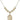 Our Lady of Good Counsel Crystal Necklace | 3/4 inch | 6mm Beads _x0014_ 14kt Gold Filled
