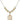 Saint Athanasius Crystal Necklace | 3/4 inch | 6mm Beads _x0014_ 14kt Gold Filled