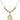 Saint Margaret of Cortona Crystal Necklace | 3/4 inch | 6mm Beads _x0014_ 14kt Gold Filled