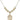 Saint Bede the Venerable Crystal Necklace | 3/4 inch | 6mm Beads _x0014_ 14kt Gold Filled
