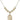 Saint Rosalia Crystal Necklace | 3/4 inch | 6mm Beads _x0014_ 14kt Gold Filled
