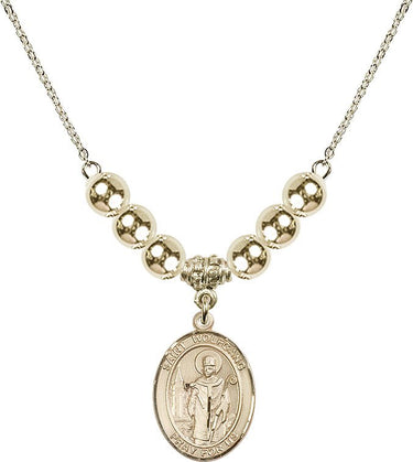 Saint Wolfgang Crystal Necklace | 3/4 inch | 6mm Beads _x0014_ 14kt Gold Filled