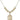 Saint Cornelius Crystal Necklace | 3/4 inch | 6mm Beads _x0014_ 14kt Gold Filled