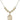 Saint Joseph Freinademetz Crystal Necklace | 3/4 inch | 6mm Beads _x0014_ 14kt Gold Filled