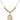 Saint Louis Marie de Montfort Crystal Necklace | 3/4 inch | 6mm Beads _x0014_ 14kt Gold Filled