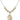 Saint Clement Crystal Necklace | 3/4 inch | 6mm Beads _x0014_ 14kt Gold Filled