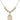Saint Catherine of Alexandria Crystal Necklace | 3/4 inch | 6mm Beads _x0014_ 14kt Gold Filled