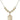 Saint Thomas A Becket Crystal Necklace | 3/4 inch | 6mm Beads _x0014_ 14kt Gold Filled